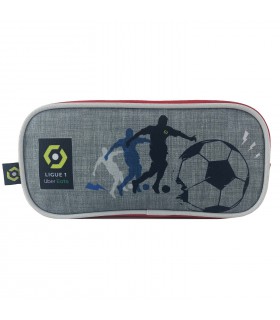 Trousse rectangulaire Ligue 1 Uber Eats Grise