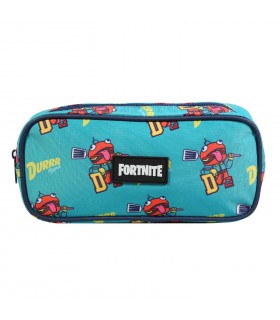 Trousse scolaire rectangulaire Fortnite Bleue