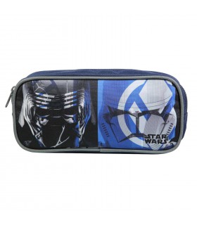 Trousse scolaire rectangulaire Disney Star Wars Bleu