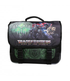 Cartable 38 cm Transformers Noir