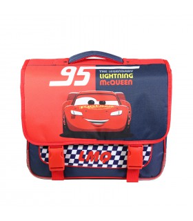 Cartable 38 cm Disney Cars Rouge et bleu