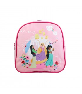 Sac à dos gouter 24 cm maternelle Disney Princesses Rose