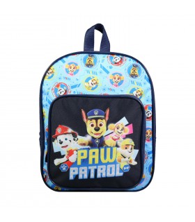 Sac à dos 31 cm avec poche maternelle Pat'Patrouille Bleu