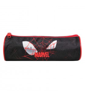 Trousse scolaire ronde Marvel Spider-Man Noire