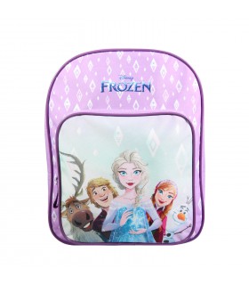 Sac à dos 31 cm avec poche maternelle La Reine des Neiges / Frozen Violet