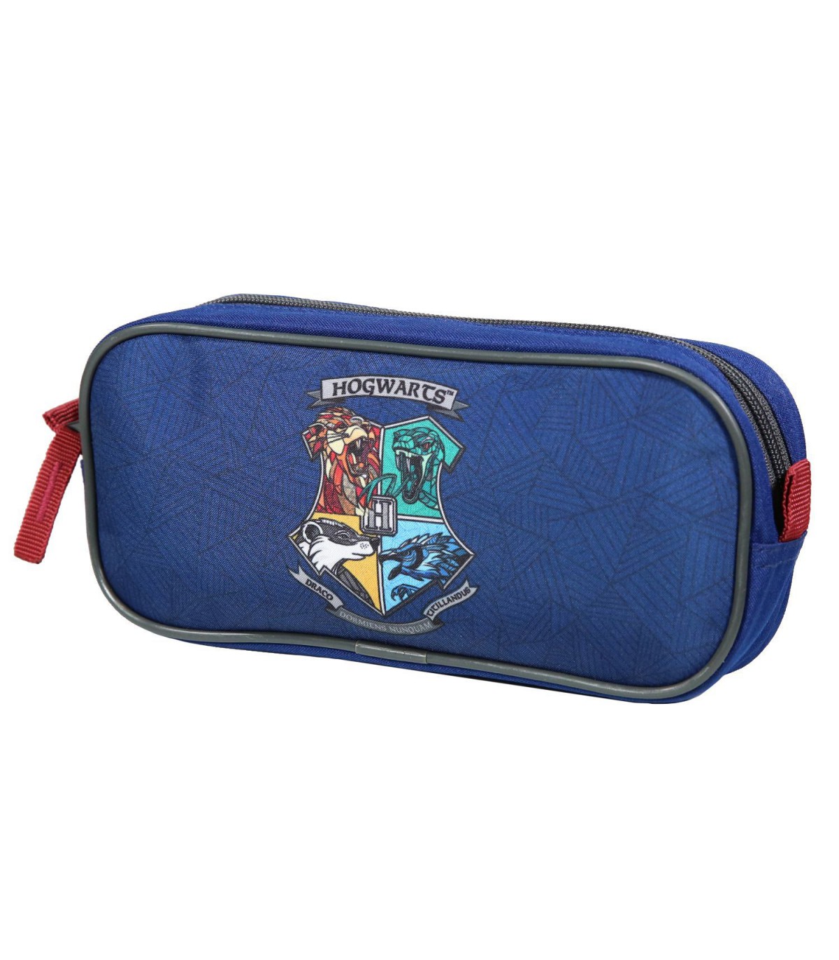 Trousse scolaire rectangulaire Harry Potter Bleu Bagtrotter - Bleu