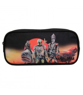 Trousse scolaire rectangulaire Disney Star Wars / The Mandalorian Multicolore