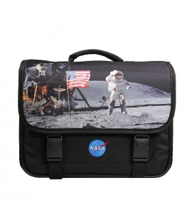 Cartable 38 cm Nasa Astronaute Noir