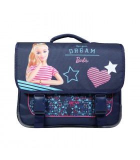 Cartable 38 cm Barbie Bleu