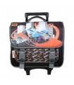 BAGTROTTER Cartable à roulettes 38 cm Hot Wheels Multicolore