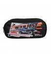 BAGTROTTER Trousse scolaire 2 compartiments Fast And Furious Noir