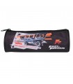 BAGTROTTER Trousse scolaire ronde Fast And Furious Noir