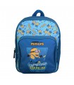 BAGTROTTER Sac à dos 31 cm avec poche maternelle  Les Minions Bleu