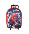 Sac à dos à roulettes 32 cm maternelle Spider-Man Bleu