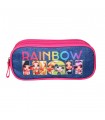 Trousse scolaire 2 compartiments Rainbow High Multicolore