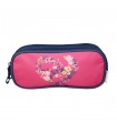 BAGTROTTER Trousse scolaire 2 compartiments Phileas Rose