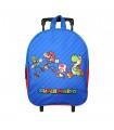 Sac à dos à roulettes 32 cm maternelle Super Mario Multicolore