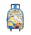 BAGTROTTER Sac à dos à roulettes 32 cm maternelle Les Minions Jaune