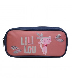 Trousse rectangulaire Lili Lou Rose