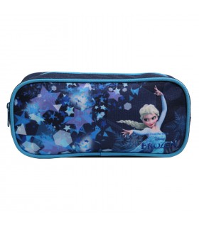 Trousse rectangulaire Disney La Reine Des Neiges Frozen Bleue