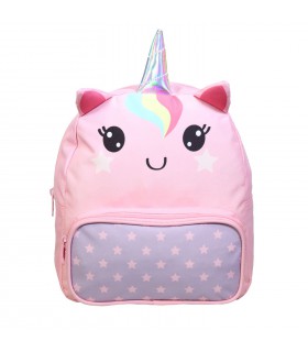 Sac à dos goûter Licorne Kids 26 cm Rose