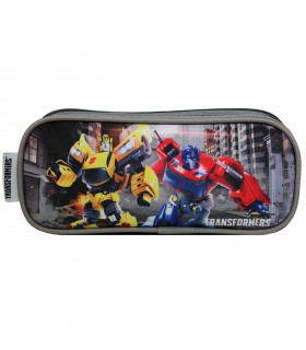 Trousse rectangulaire Hasbro Transformers Grise 2 compartiments