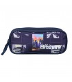 Trousse scolaire Offshore 2 compartiments Bleue