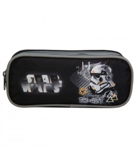 Trousse rectangulaire Disney Star Wars Noire 2 compartiments